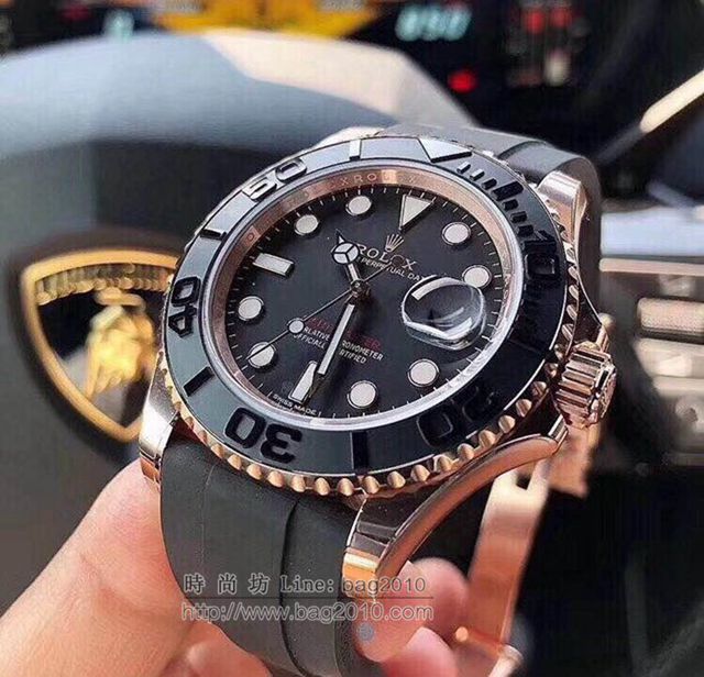 勞力士手錶 遊艇系列男士腕表 超強藍夜光 Rolex機械男表  hds1590